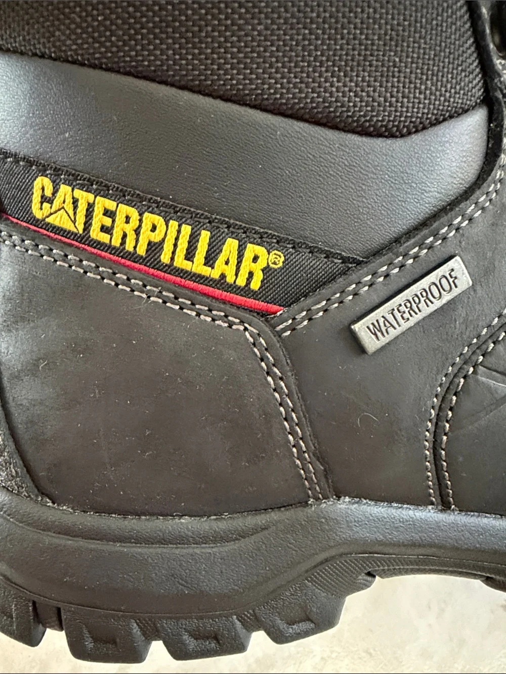 Caterpillar Black Work Boots